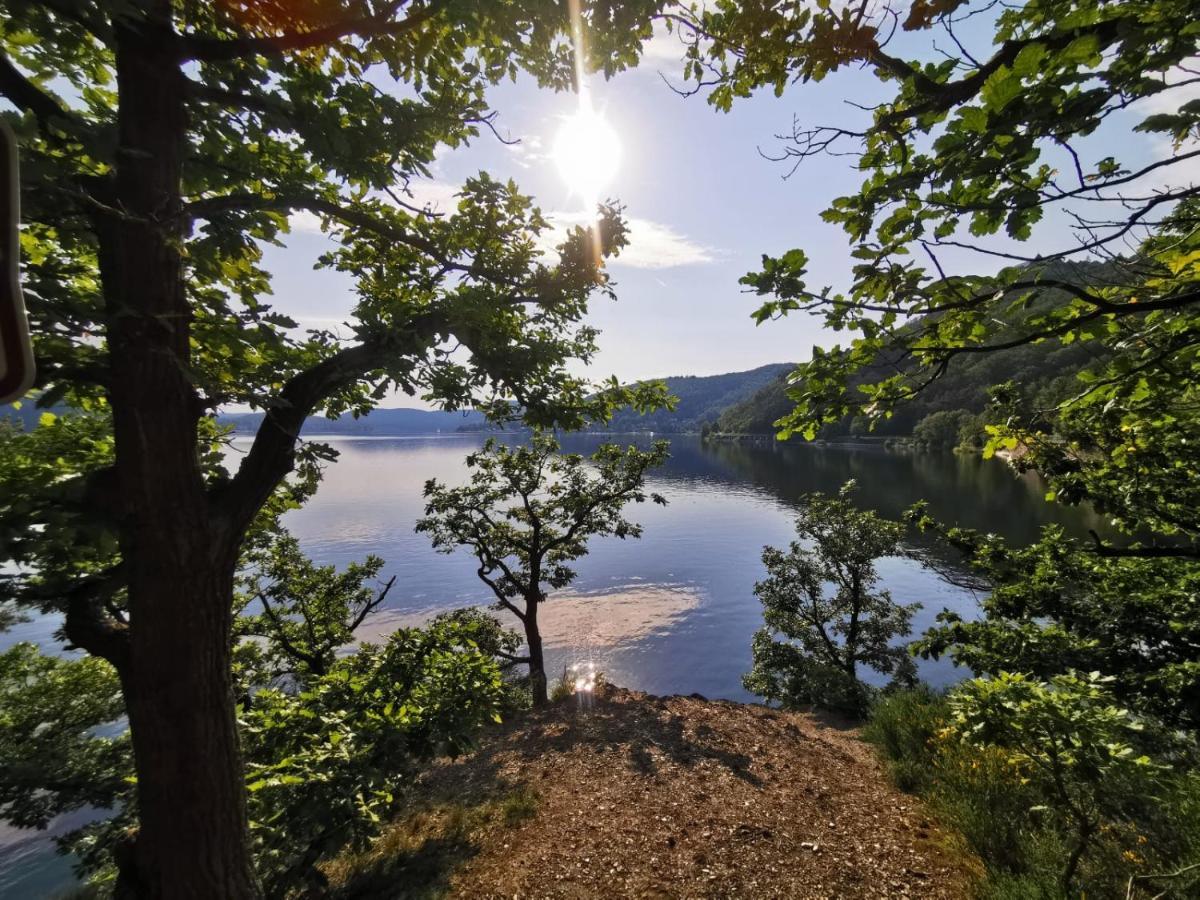 Ferienhaus Schoene Aussicht Ferienwohnung Blau Hemfurth-Edersee ภายนอก รูปภาพ